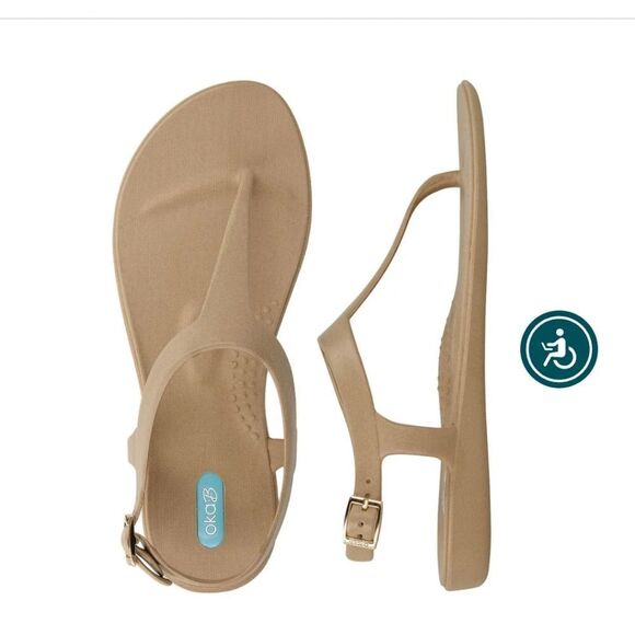 Oka B carson t strap sandal  10 MADE IN USA - Picture 2 of 9